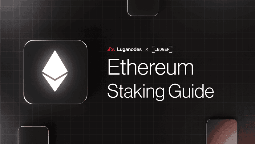 ETH Staking Guide using Ledger and Luganodes Staking Dashboard