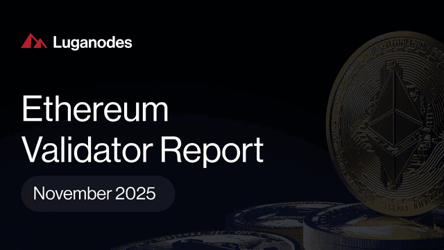Luganodes — Ethereum Validator Report-November 2025