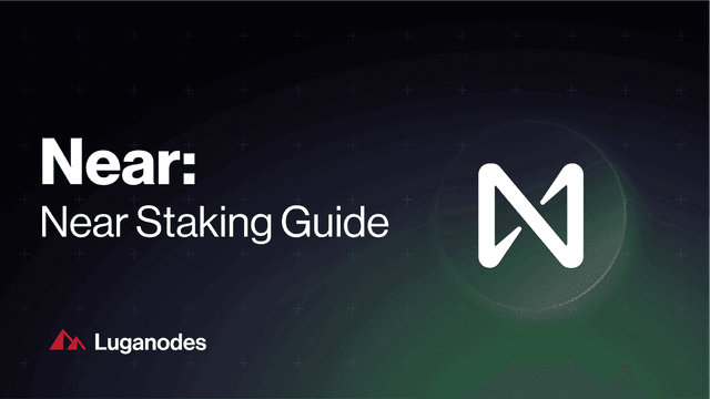 NEAR — How to Stake $NEAR Tokens with Luganodes