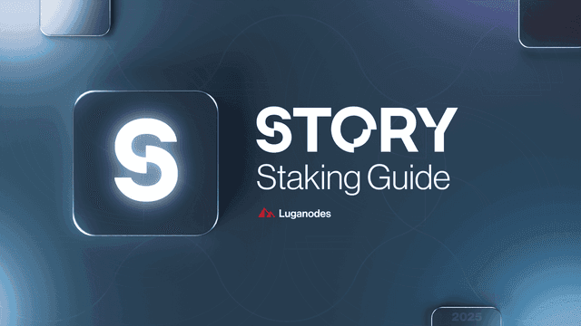 Staking Story IP tokens with Luganodes